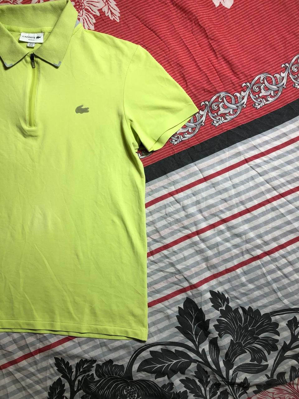 Affliction × Japanese Brand × Lacoste Y2K Affliction Style All Over Print T Shirt Tee Tapout Japan Size US S / EU 44-46 / 1 - 2 Thumbnail