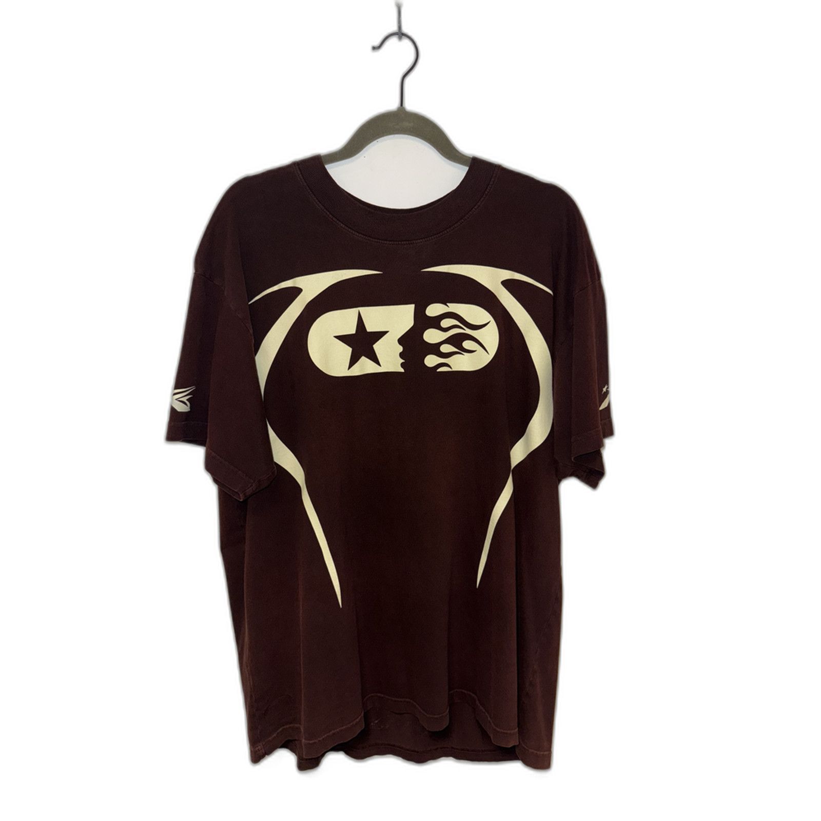 HELLSTAR Hellstar Tee Brown Sports Logo Pill Size US M / EU 48-50 / 2 - 1 Thumbnail