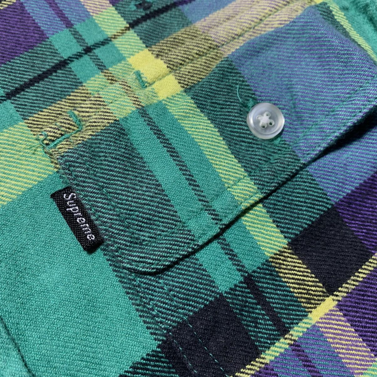 Supreme Supreme Flannel Shirt Double Pocket Button Up Size US S / EU 44-46 / 1 - 5 Thumbnail