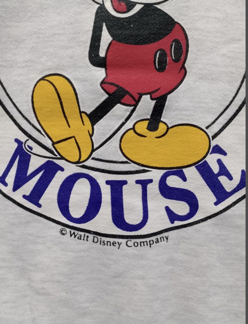 Vintage Vintage 80s–90s Mickey Mouse Sweatshirt Size US L / EU 52-54 / 3 - 3 Thumbnail