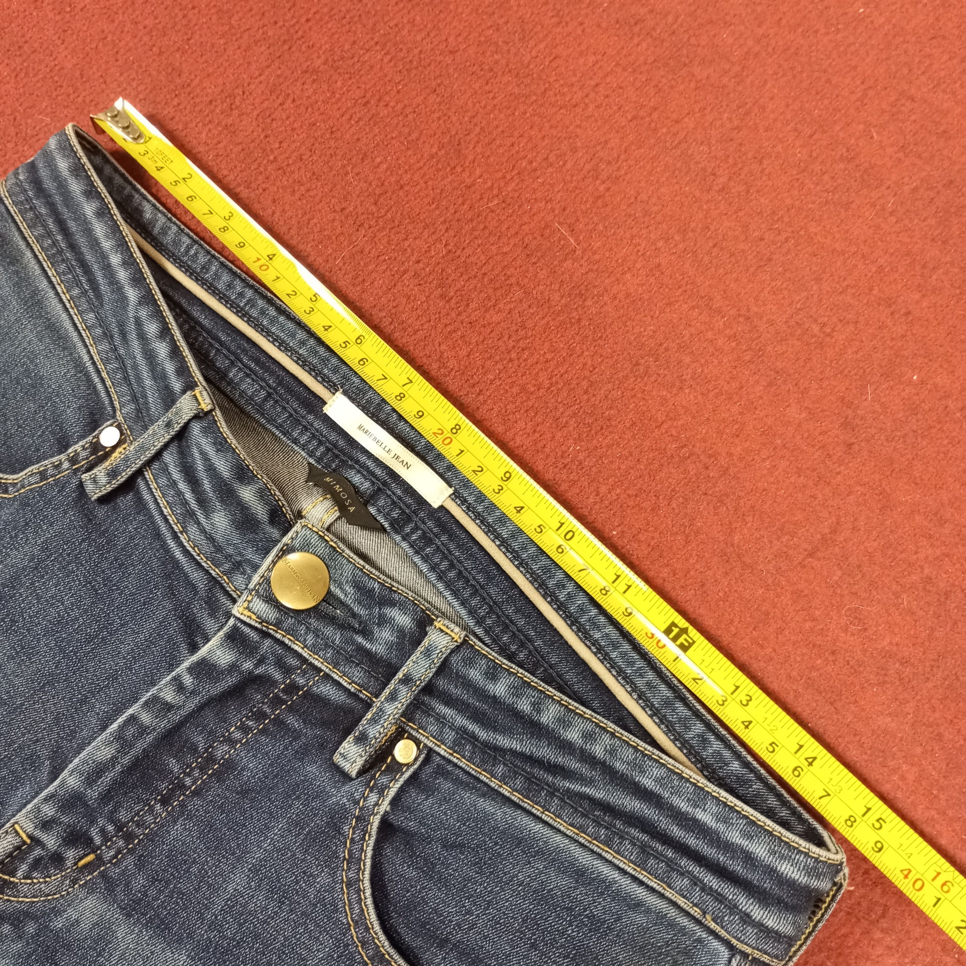 Japanese Brand × Vintage Mariebelle Jean Streetwear Distressed Jeans Size 30" / US 8 / IT 44 - 7 Thumbnail