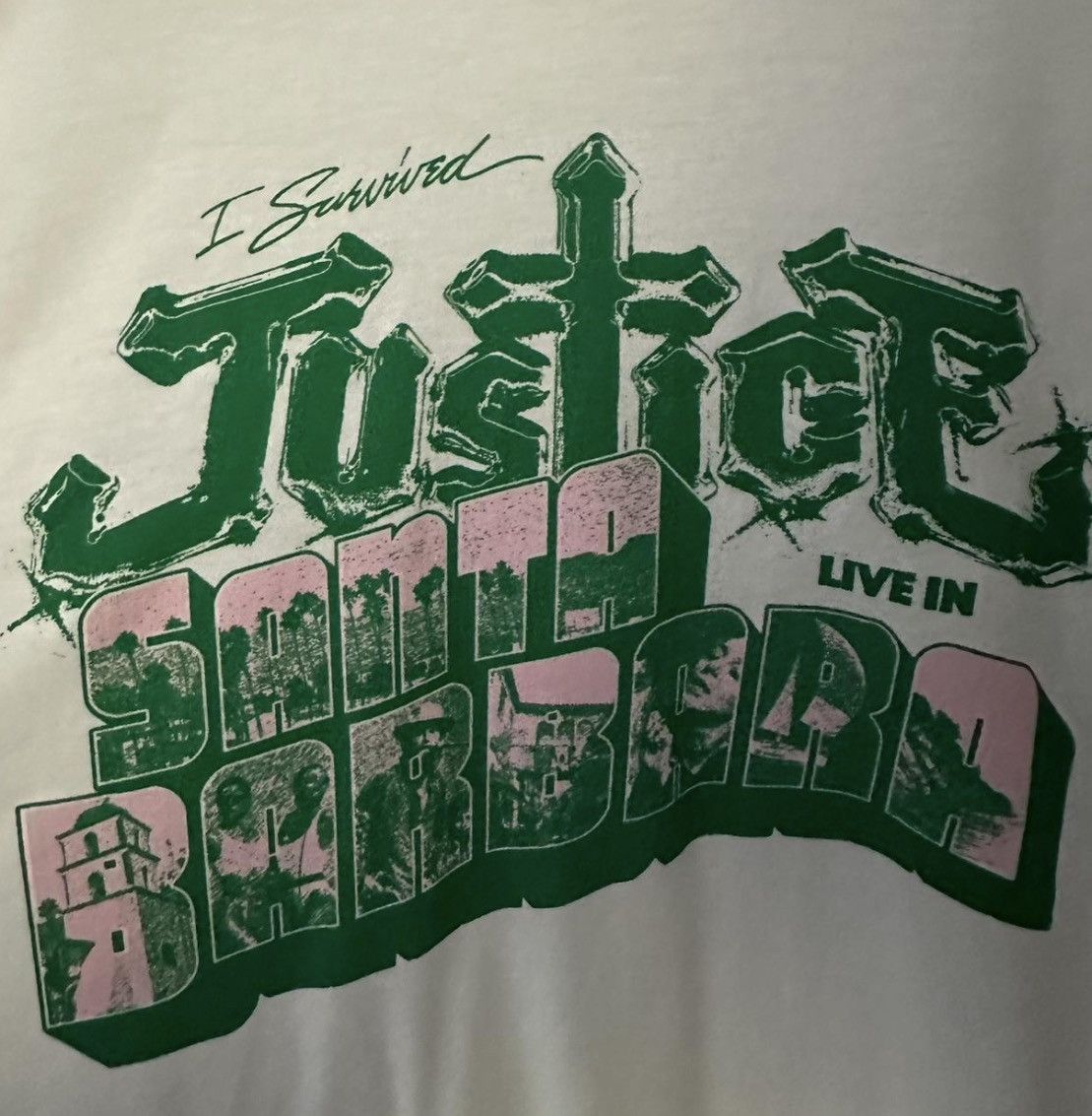 Tultex JUSTICE NEVERENDER TOUR OFFICIAL MERCHANDISE TEE SHIRT Size US XL / EU 56 / 4 - 2 Thumbnail