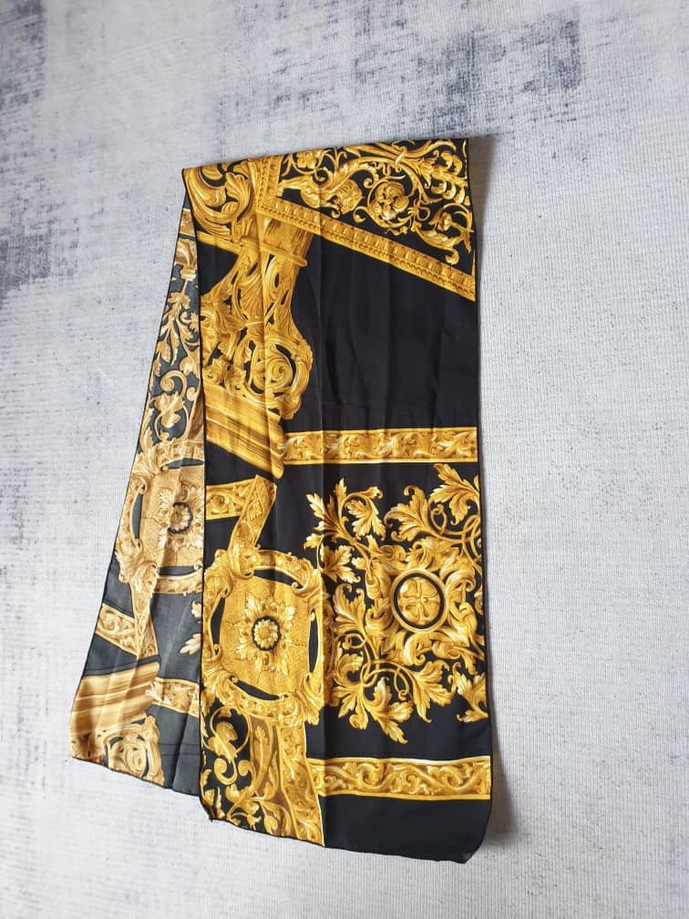 Japanese Brand Unnamed baroque style black neck accessories Size ONE SIZE - 2 Thumbnail