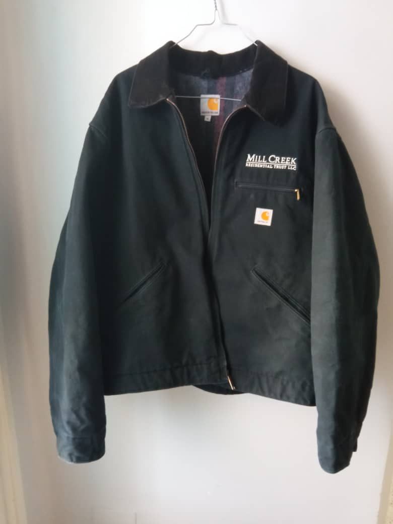 Carhartt Carhartt Detroit Jacket Blanket-Lined “Navy” J001 BLK USA Size US XL / EU 56 / 4 - 2 Thumbnail