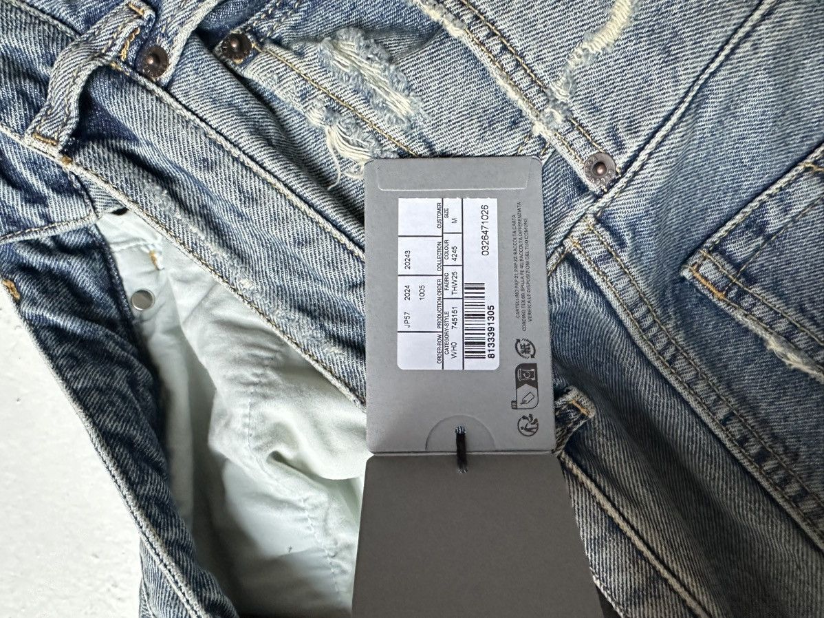 Balenciaga Ripped Medium Fit Jeans Size US 33 - 5 Thumbnail