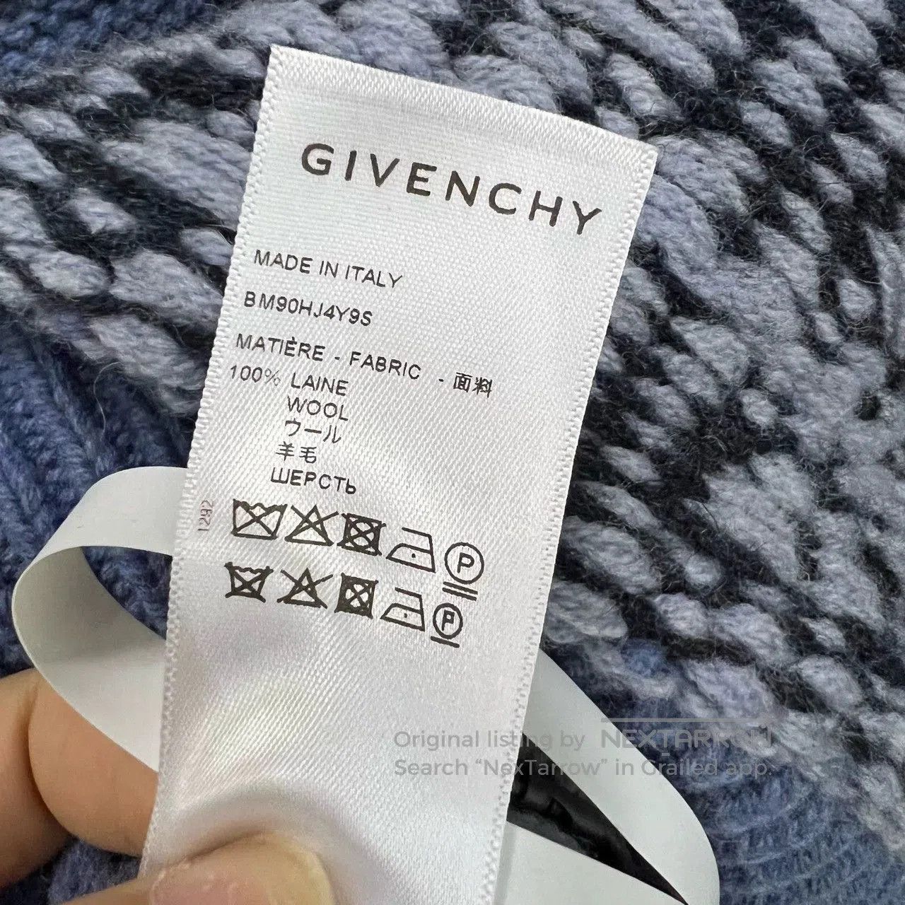 Givenchy givenchy x chito color-block long sleeve sweater. Size US S / EU 44-46 / 1 - 4 Thumbnail