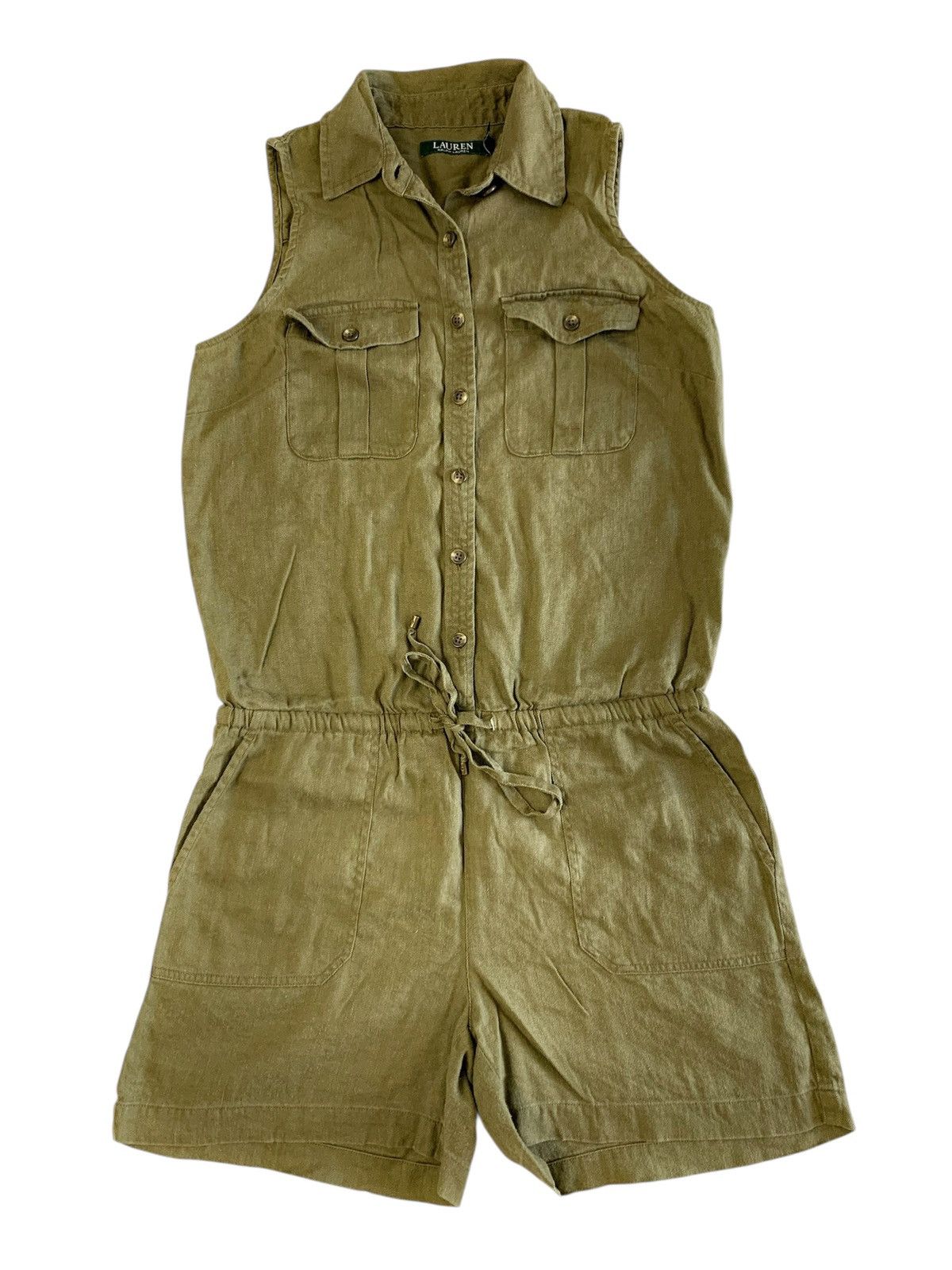 Ralph Lauren Dark green jumpsuit romper from ralph laurent Size 26" / US 2 / IT 38 - 1 Thumbnail