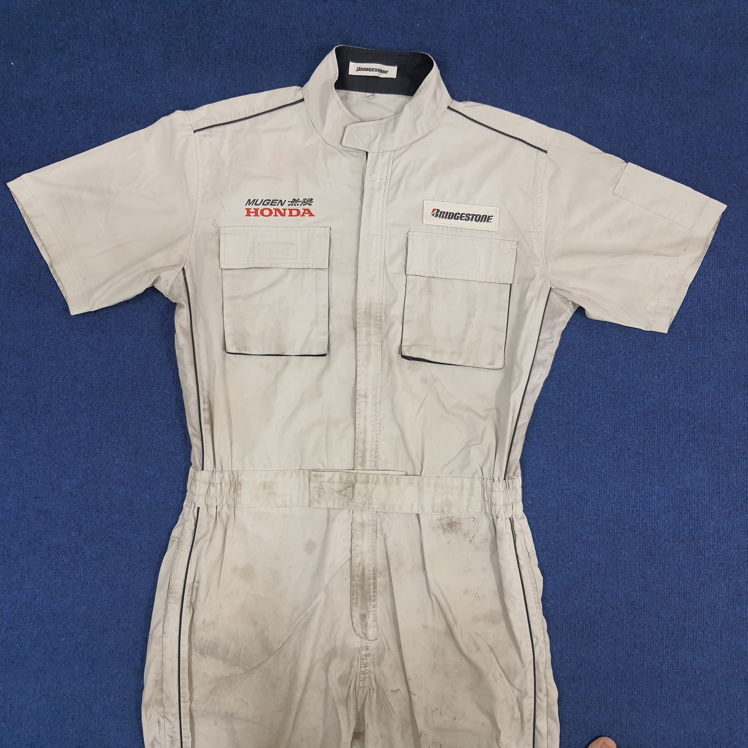 Japanese Brand × Vintage Vintage Mugen Honda Japanese Motorsports Coverall Size US L / EU 52-54 / 3 - 3 Thumbnail