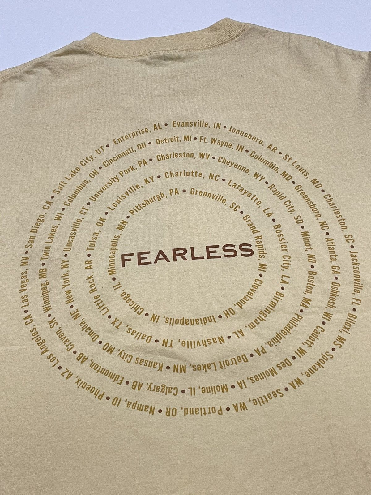 Band Tees Vintage Taylor Swift Fearless Album Tour Promo T-Shirt Size US M / EU 48-50 / 2 - 5 Thumbnail