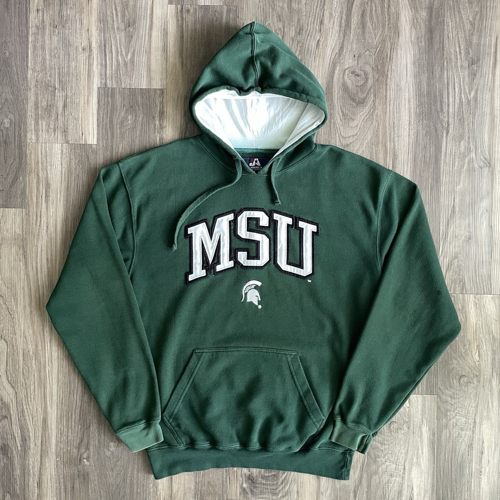 Vintage Vintage Michigan State University Spartans Hoodie Size L MSU Size US L / EU 52-54 / 3 - 1 Thumbnail