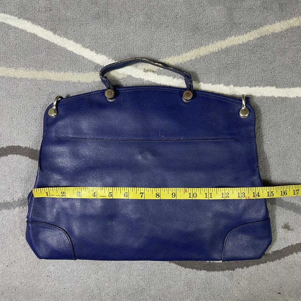 Furla (A-287) FURLA LEATHER CARRY CROSSBODY BAG Size ONE SIZE - 11 Thumbnail