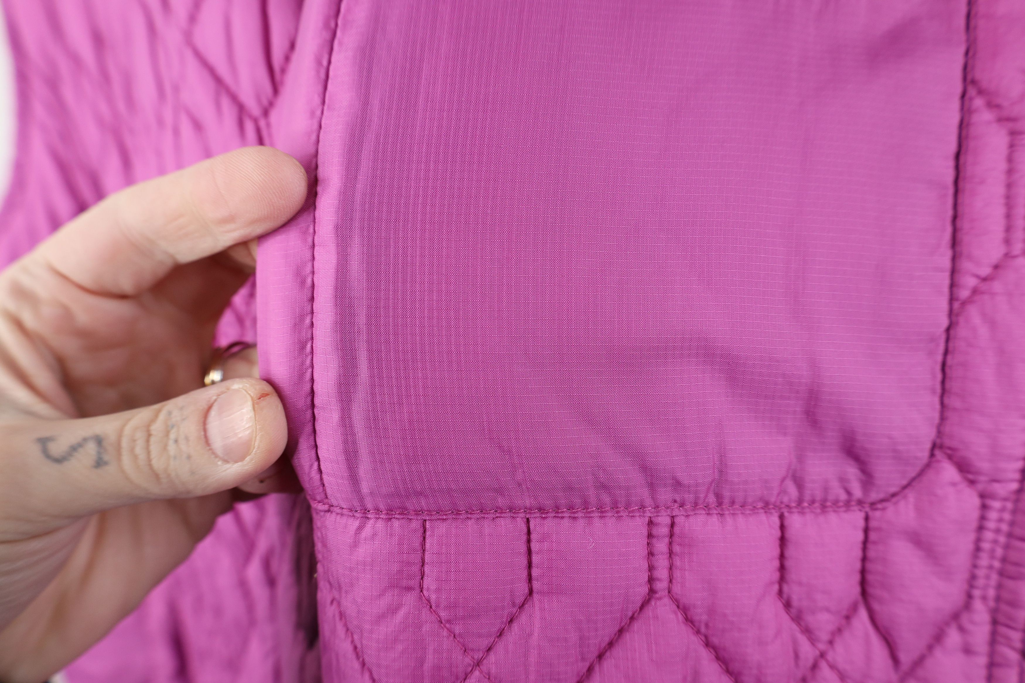 Spyder Vintage Spyder Flower Quilted Full Zip Puffer Vest Jacket Size XL / US 12-14 / IT 48-50 - 5 Thumbnail