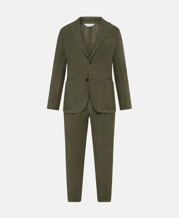 Boglioli Linen suit Size 50R - 1 Thumbnail