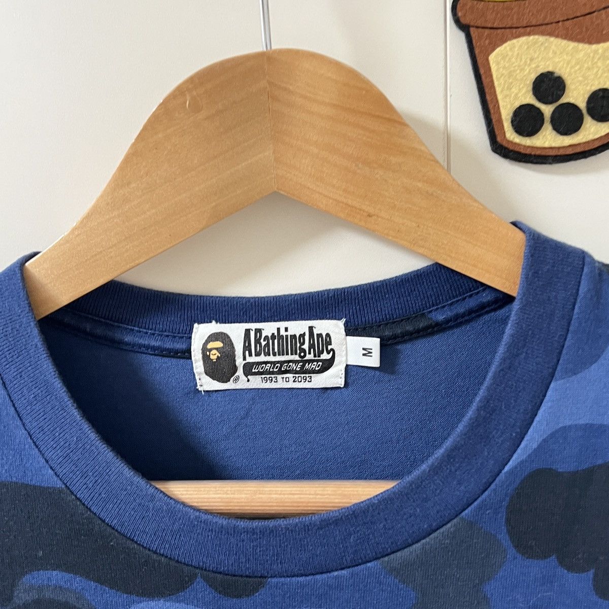 Bape Bape camo,college tee Size US M / EU 48-50 / 2 - 7 Thumbnail