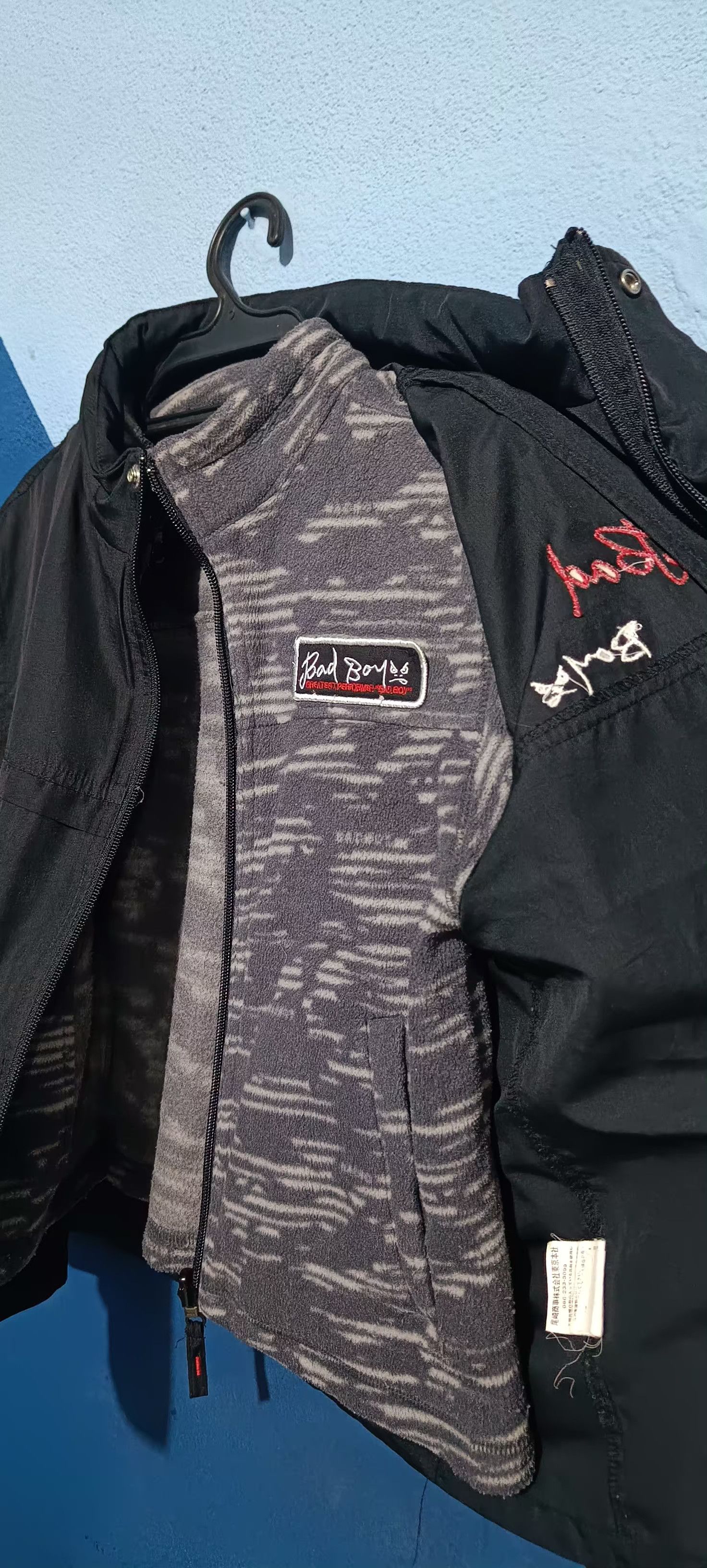 Japanese Brand 💥 VINTAGE BAD BOY💥 jacket for kids-130 Size US XXS / EU 40 - 9 Thumbnail