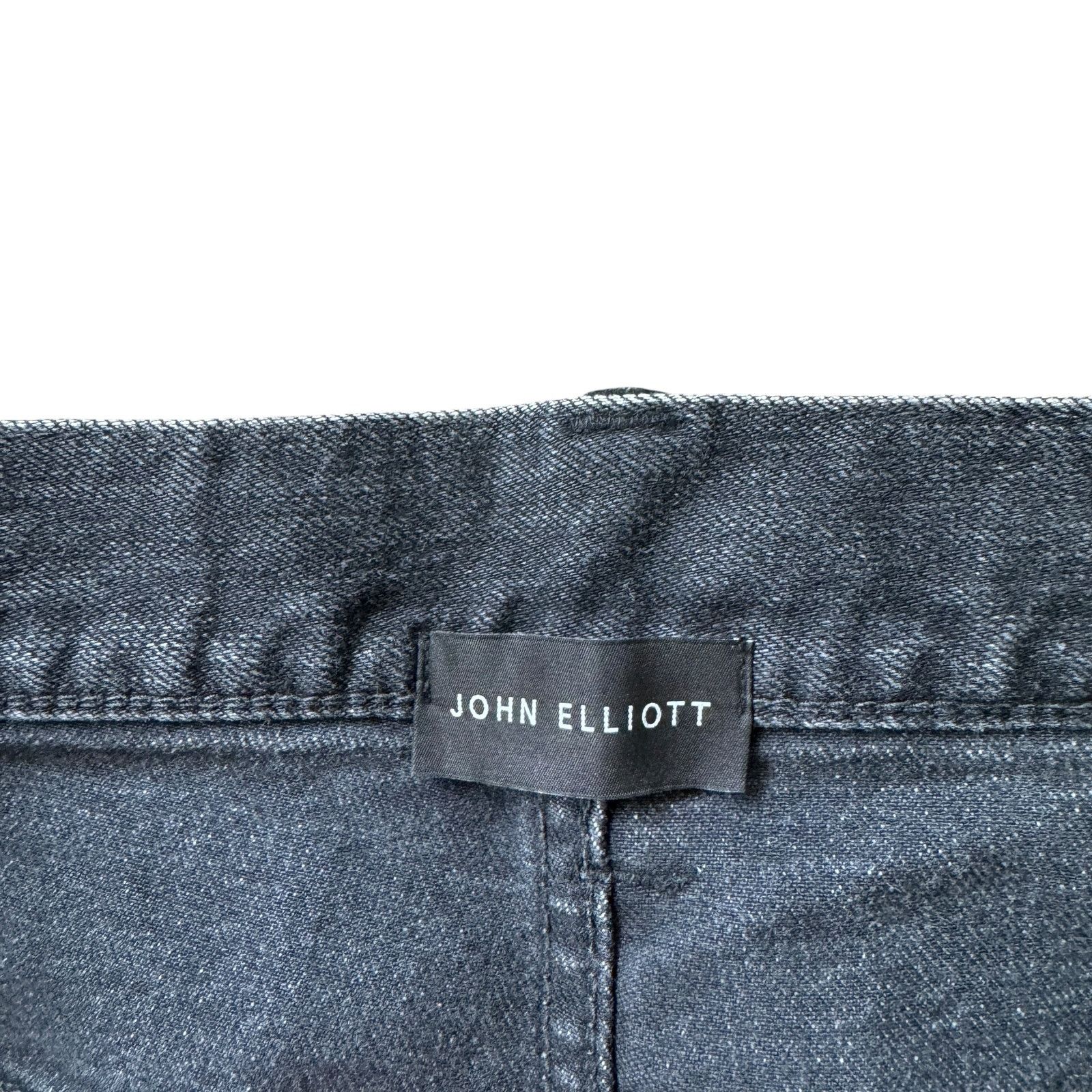 John Elliott John Elliott Distressed Washed Black Jeans Size US 29 - 1 Thumbnail