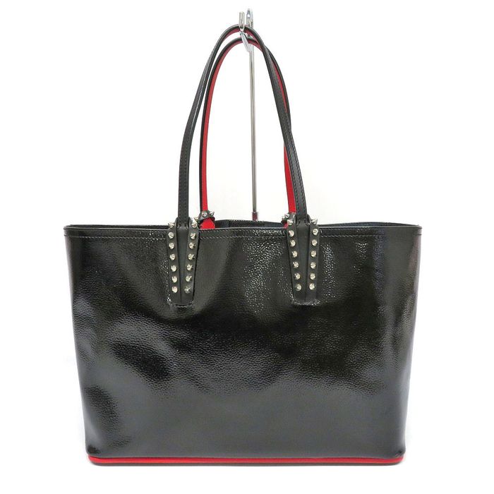 Christian Louboutin Christian Louboutin Kabata Small Tote Bag Patent ...