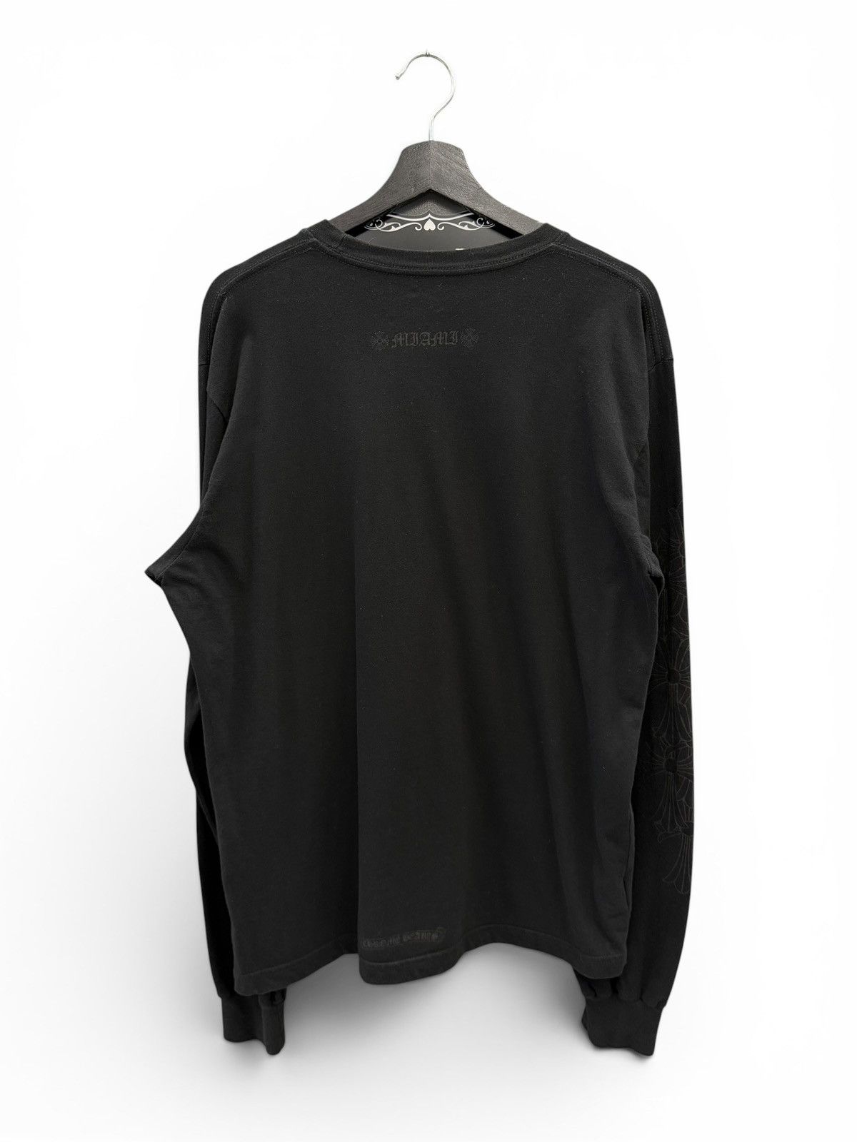 Chrome Hearts Chrome Hearts Miami Vertical Logo Long Sleeve Shirt Size US L / EU 52-54 / 3 - 3 Thumbnail