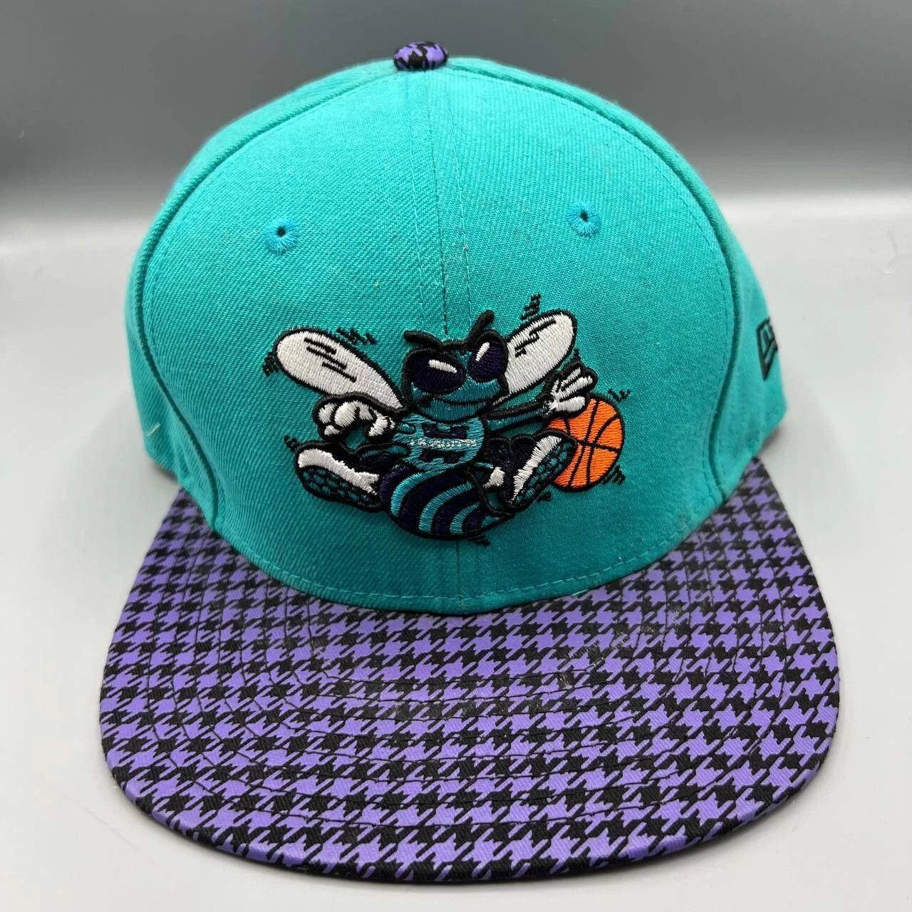 New Era Charlotte Hornets Hat Men 9Fifty New Era Strap Back Cap Size ONE SIZE - 1 Thumbnail
