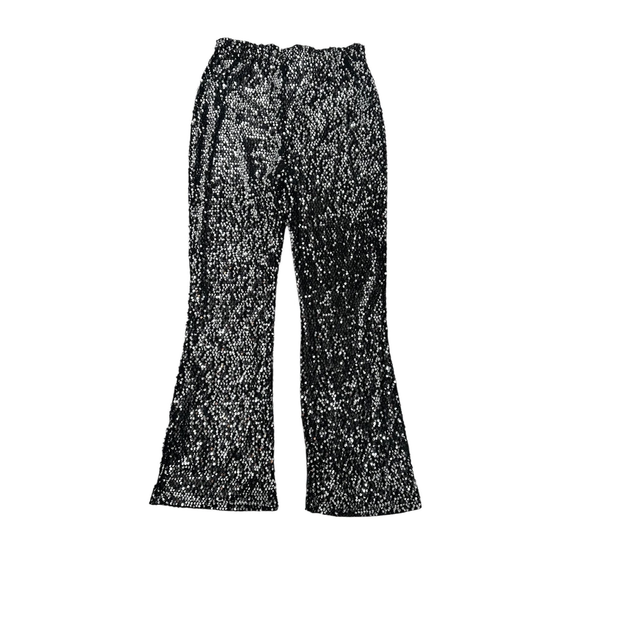 Other No Boundaries Pants - Black Sequin Flare - Size M Size 32" / US 10 / IT 46 - 4 Thumbnail
