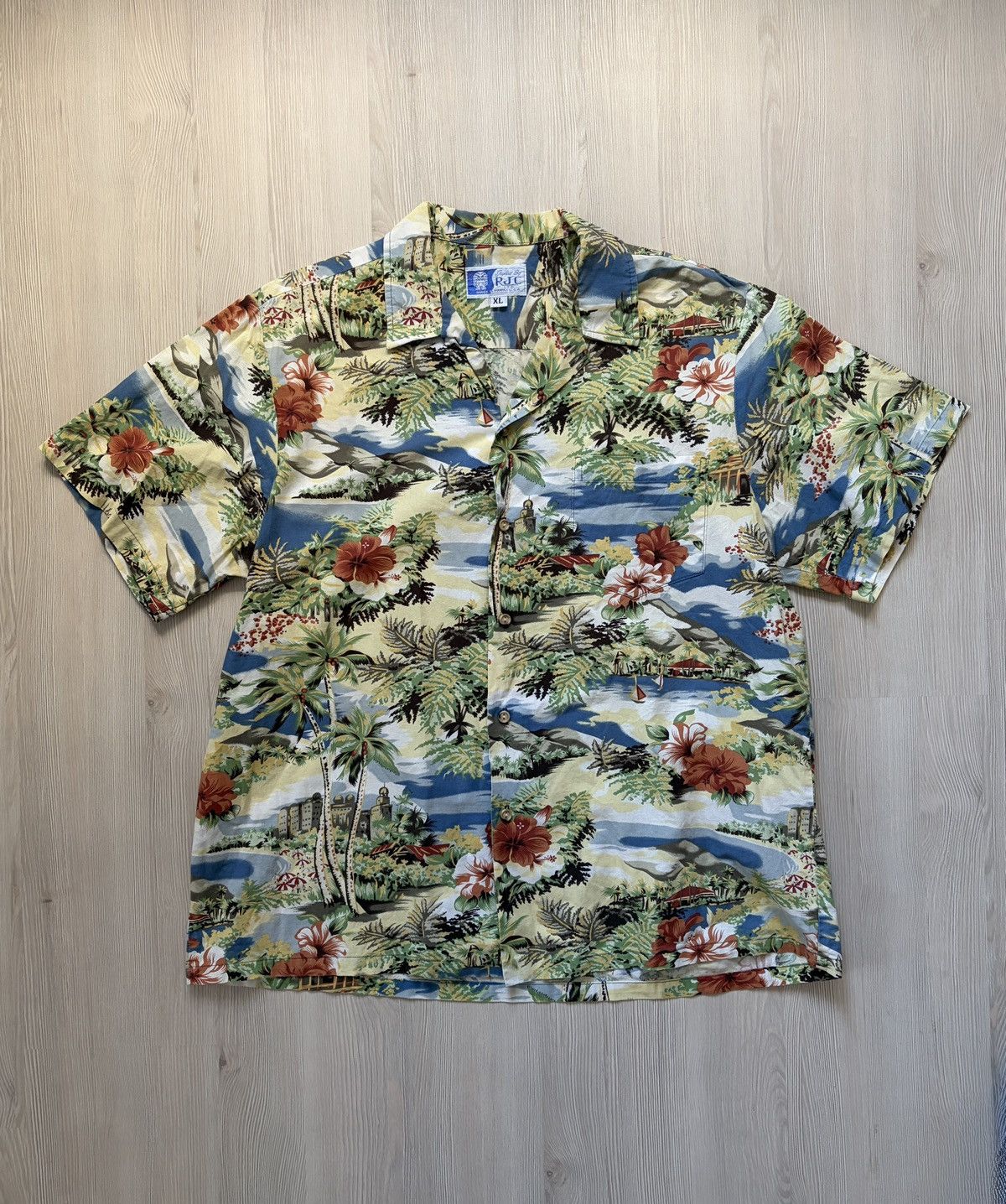 Cockpit USA RJC Hawaiian Summer Shirt USA Size US XL / EU 56 / 4 - 1 Thumbnail