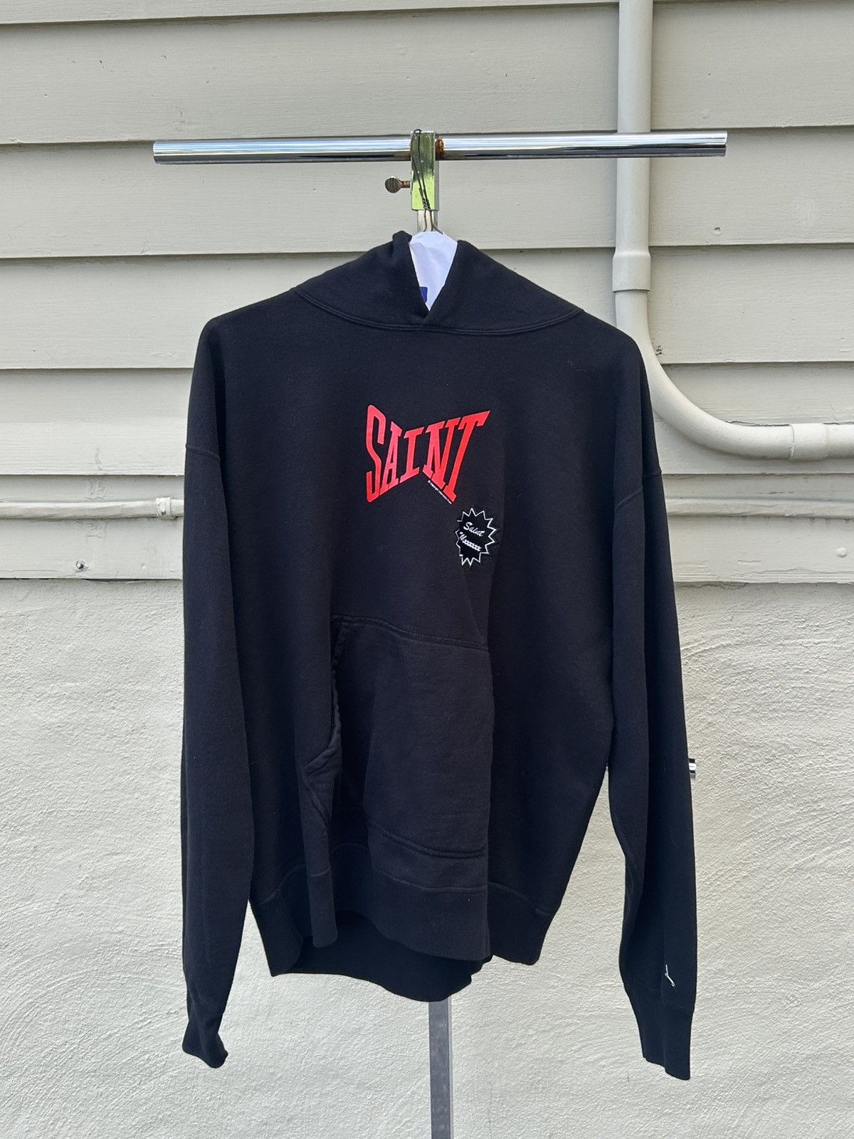 Saint Michael Saint Michael Saint Logo Hoodie Size US XL / EU 56 / 4 - 1 Thumbnail