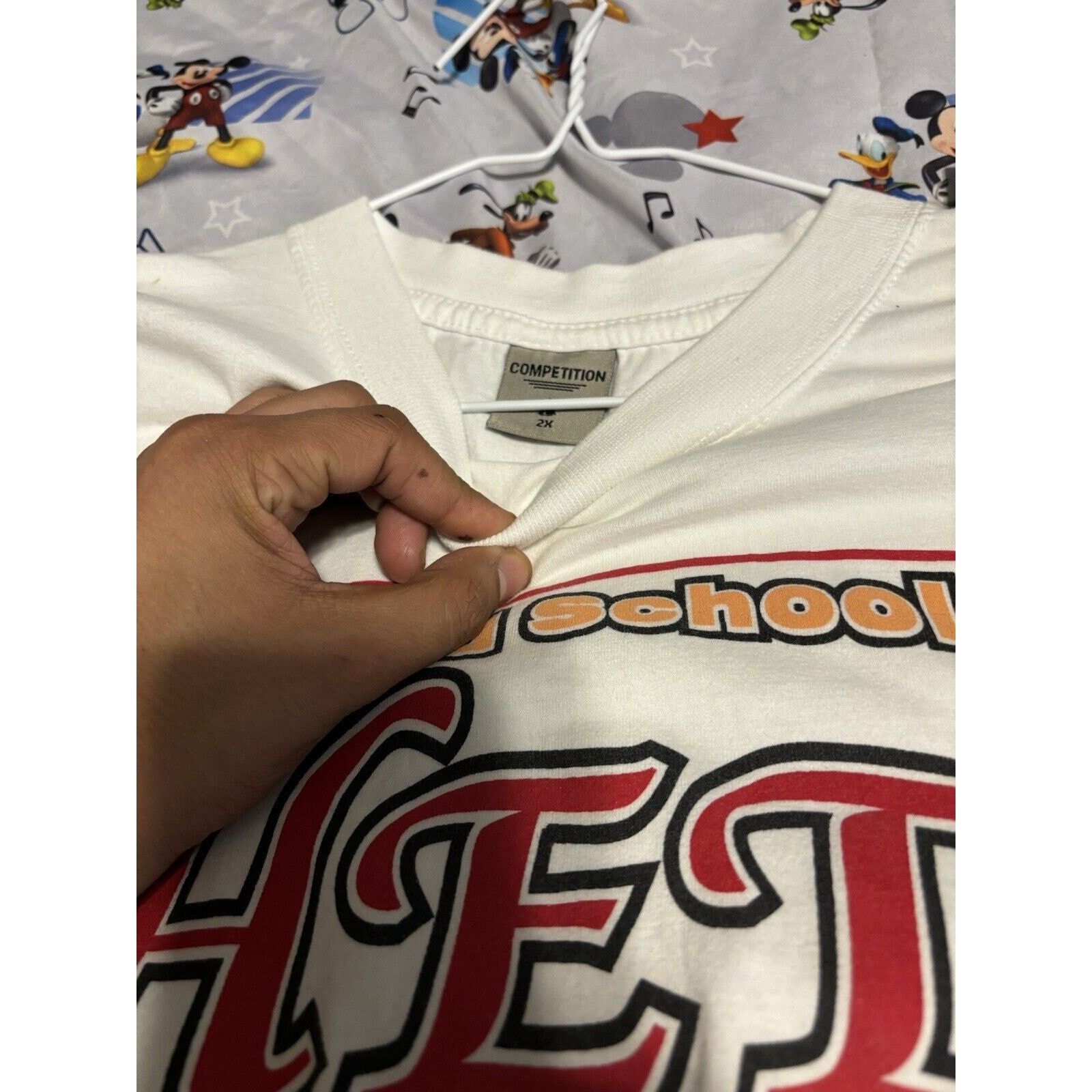 Other vintage hood united school district white y2k T-shirt 2x Size US XXL / EU 58 / 5 - 5 Thumbnail