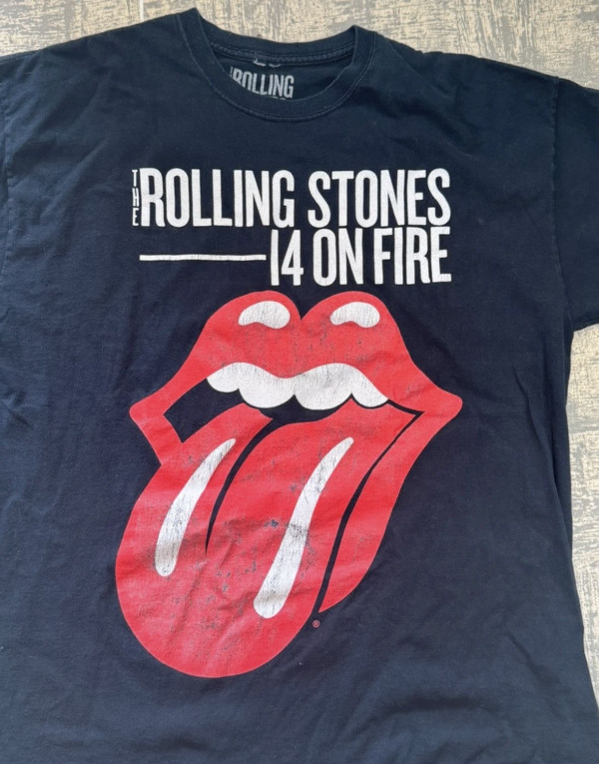 Band Tees × The Rolling Stones × Vintage Vintage The Rolling Stones European Tour Band tee Size US XL / EU 56 / 4 - 2 Thumbnail