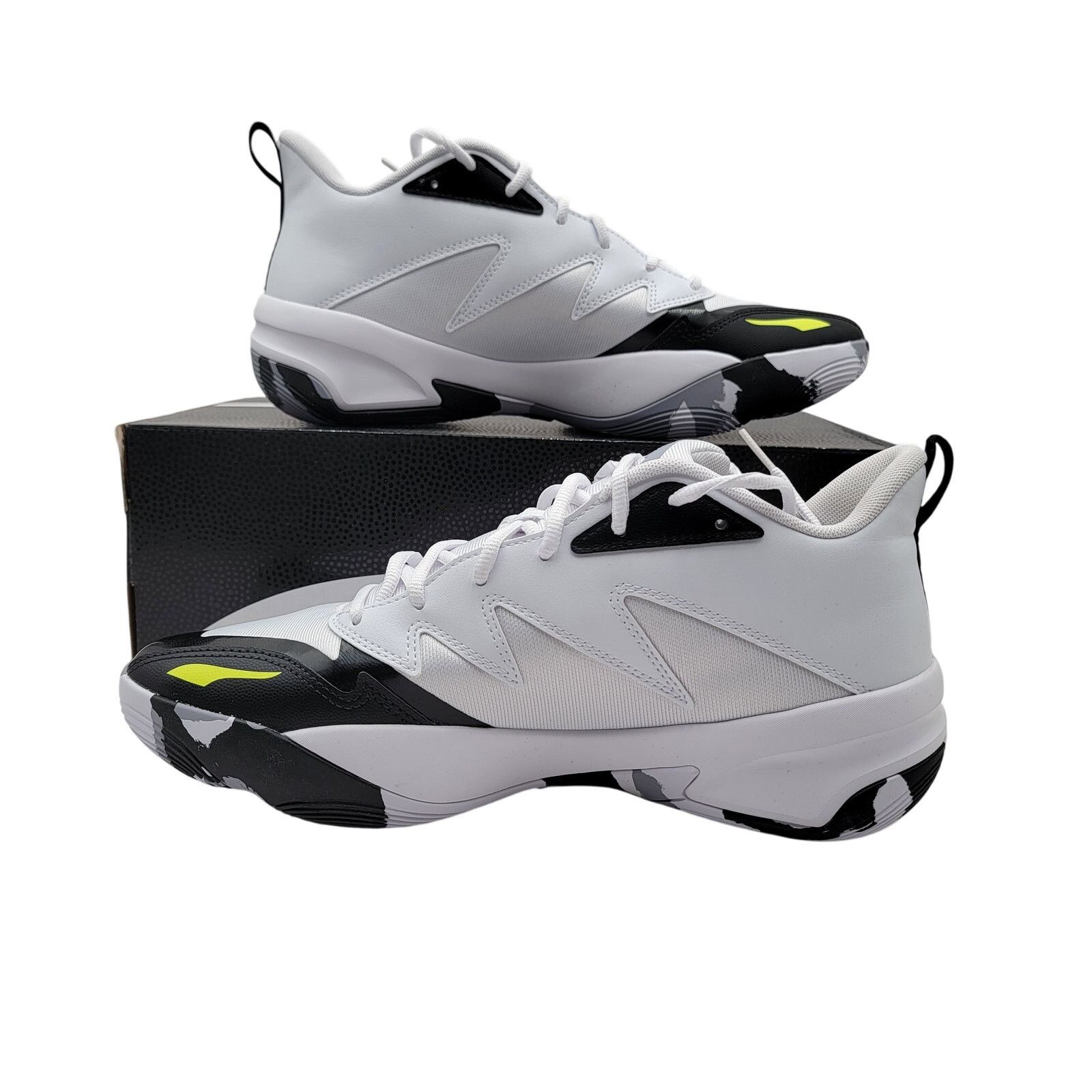 Puma Puma Genetics White Electric Lime Sneakers - Men's Size 10.5 Size US 10.5 / EU 43-44 - 2 Thumbnail