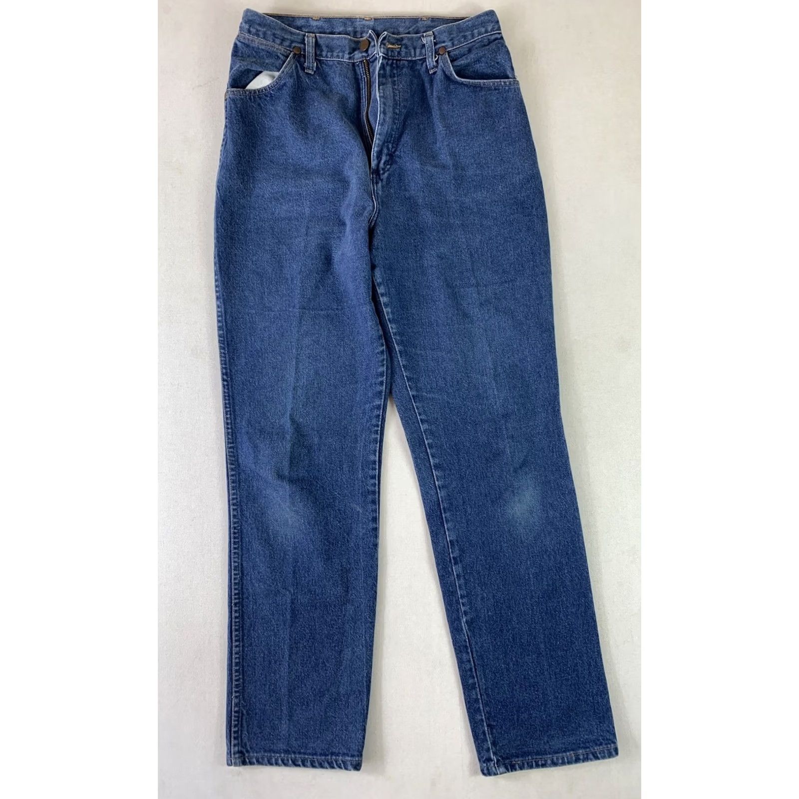 Wrangler Mens Wrangler Cowboy Cut Jeans 28x31 Blue Straight Made In USA Size US 28 / EU 44 - 2 Thumbnail