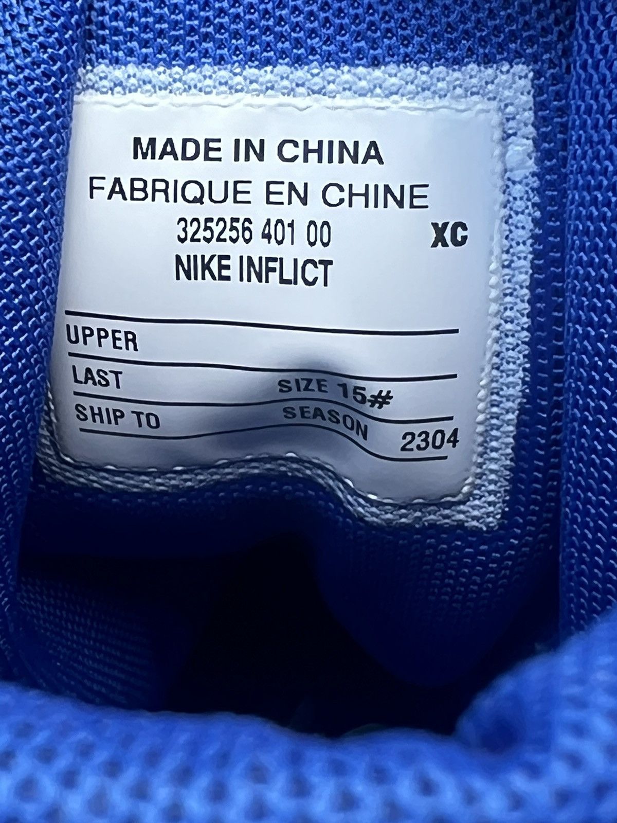 Nike NEW Nike Inflict Wrestling Shoes size 15 Mens Blue Royal Size US 15 / EU 48 - 11 Thumbnail