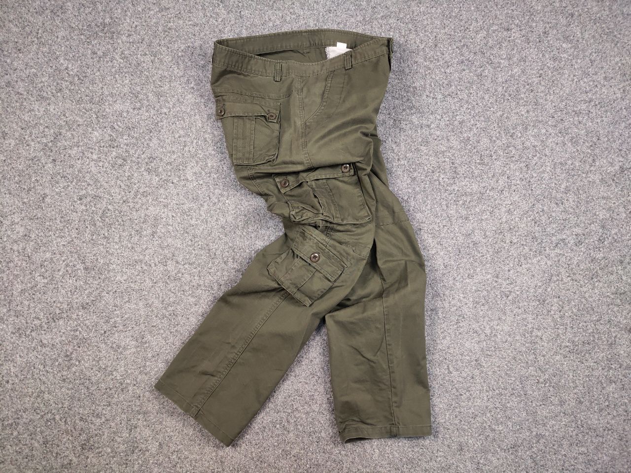 Japanese Brand Vintage Japanese Multi Pocket Cargo Pants Y2K Travis Style Size US 36 / EU 52 - 8 Thumbnail