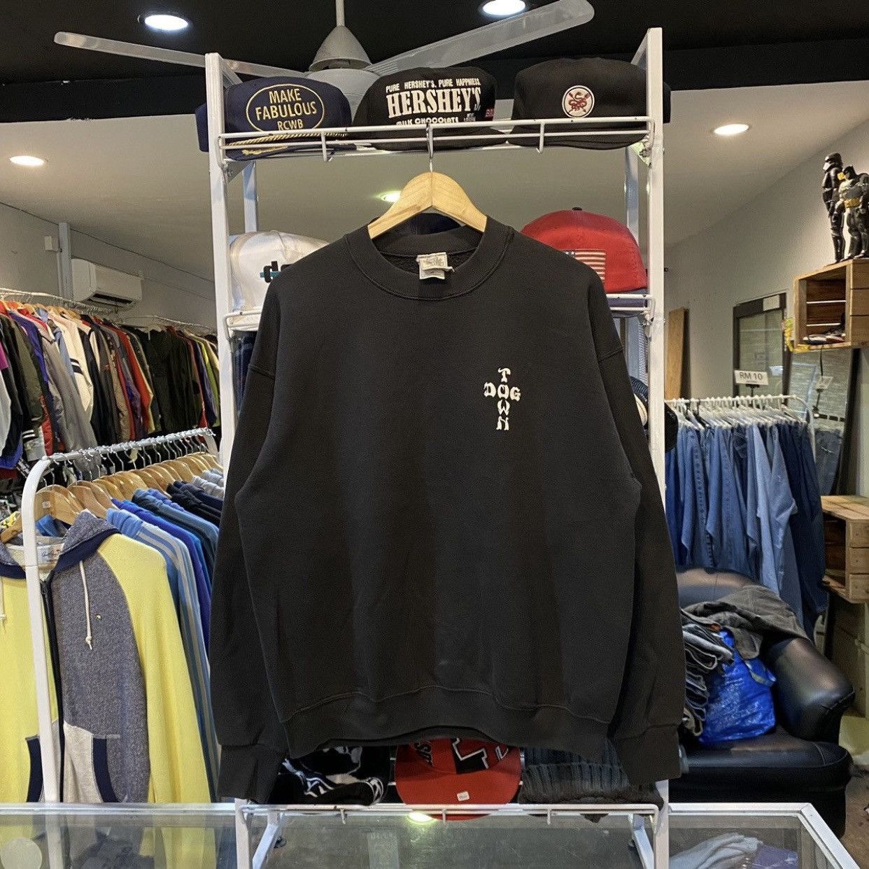 Dogtown Vintage Dogtown 'Street Cool Crews' Wing Cross Sweatshirt Size US L / EU 52-54 / 3 - 2 Thumbnail