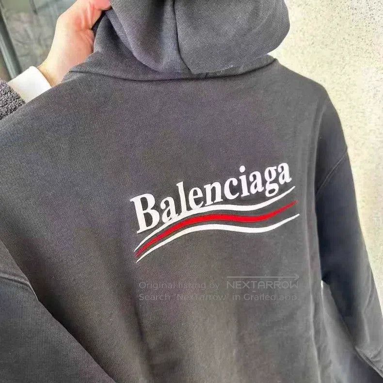 Balenciaga Balenciaga Coke embroidery distressed hoodie Size US M / EU 48-50 / 2 - 5 Thumbnail