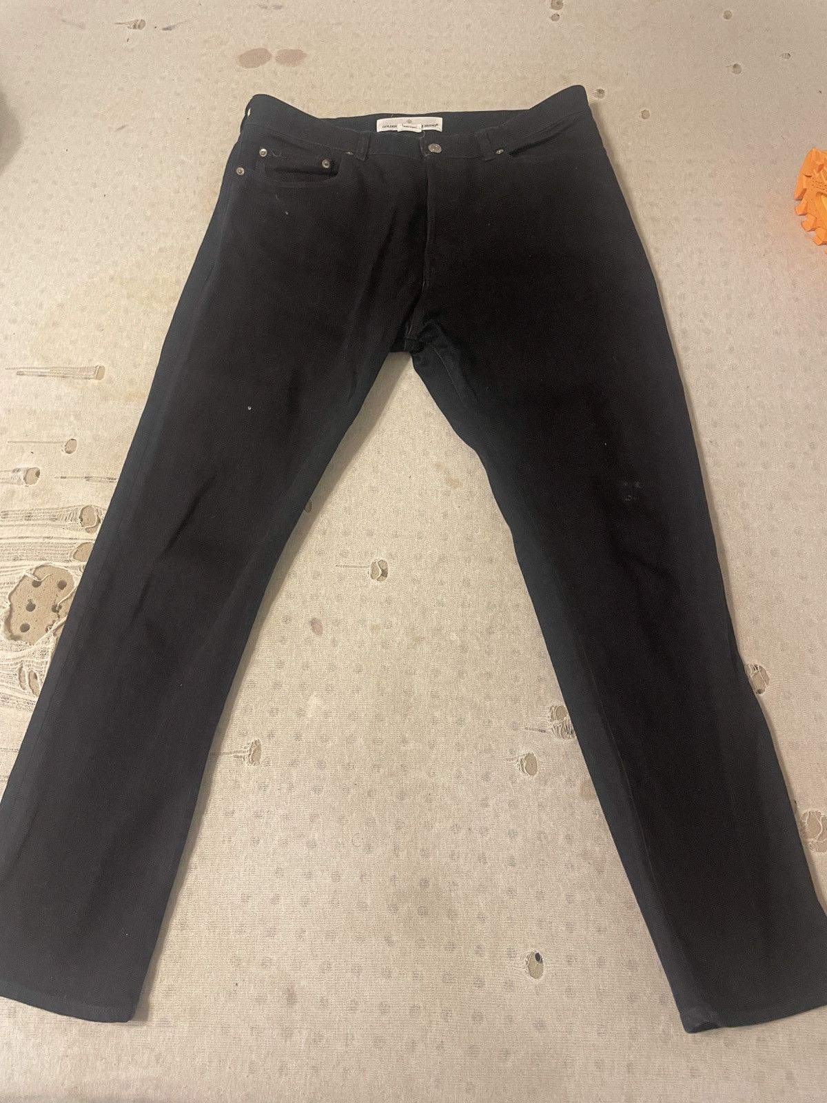 Golden Goose Golden Goose Black Up Jeans Size US 33 - 2 Thumbnail