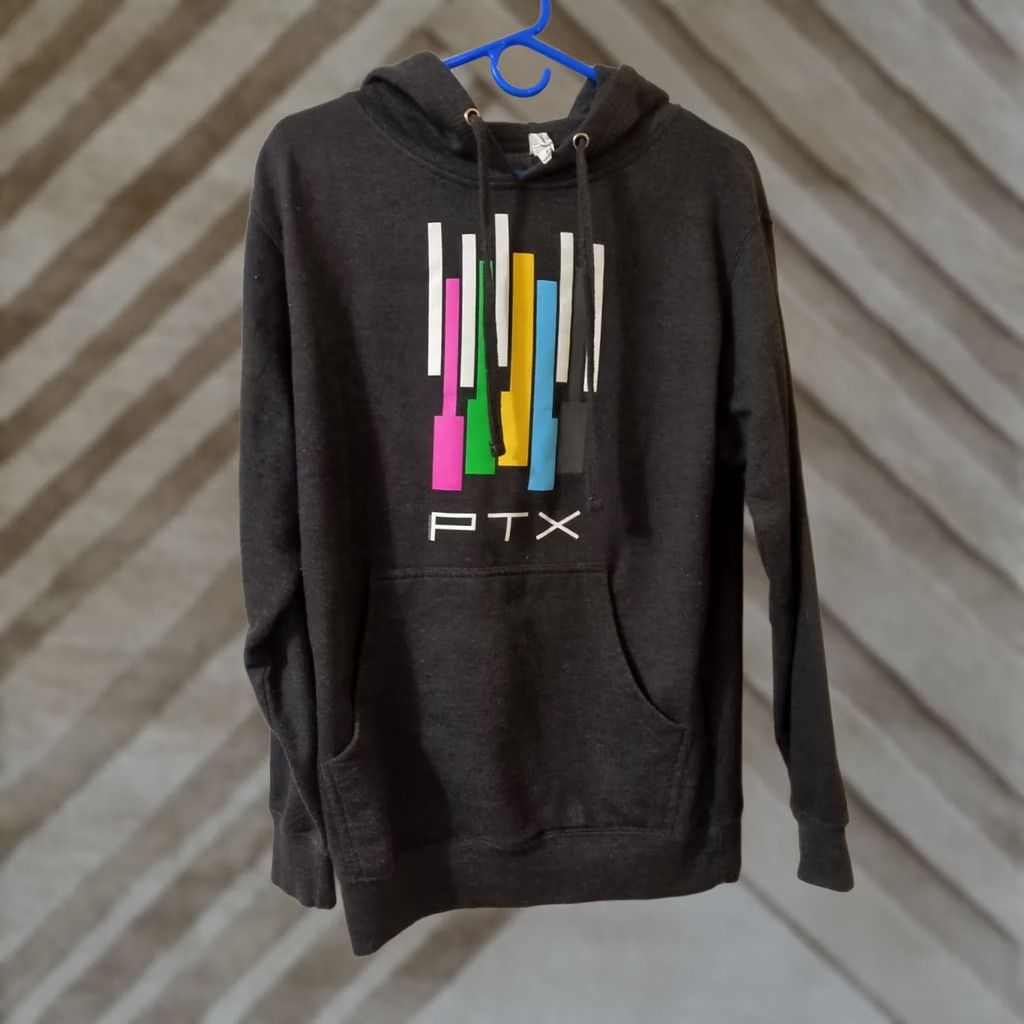 Vintage PENTATONIX Hooded Sweatshirt Gray PTX Size S Small Women Hooded Sweatshirt Gray PTX S Womens Size S / US 4 / IT 40 - 1 Thumbnail