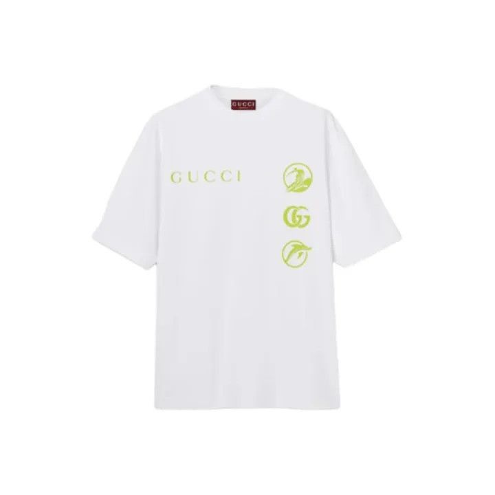 Gucci Gucci Gucci Logo Print Short Sleeve T-Shirt for Men -2506 Size US XL / EU 56 / 4 - 1 Thumbnail