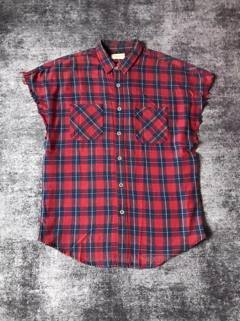 Fear of God Fear of God Limited side zipper plaid shoulder Size US S / EU 44-46 / 1 - 2 Thumbnail