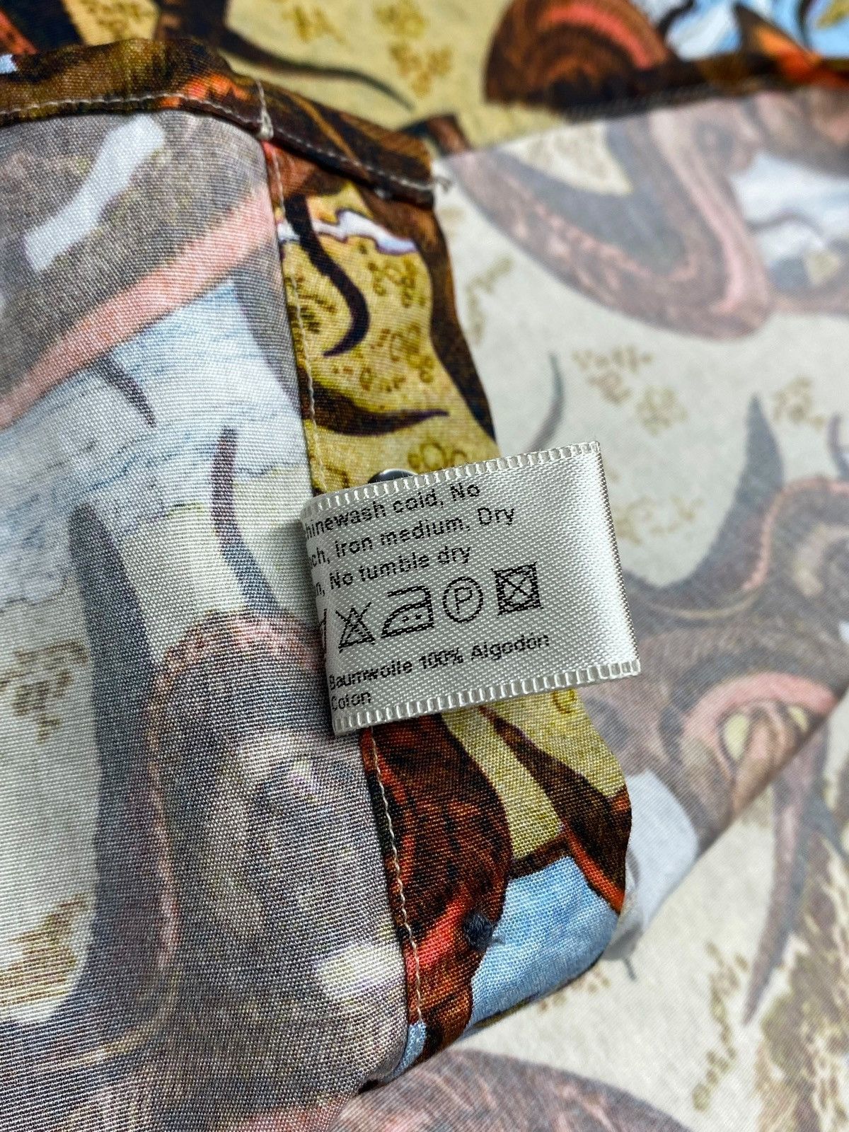 Eton Eton All Over Print Luxury Shirt Octopus Animal Museum Vibes Size US L / EU 52-54 / 3 - 21 Thumbnail