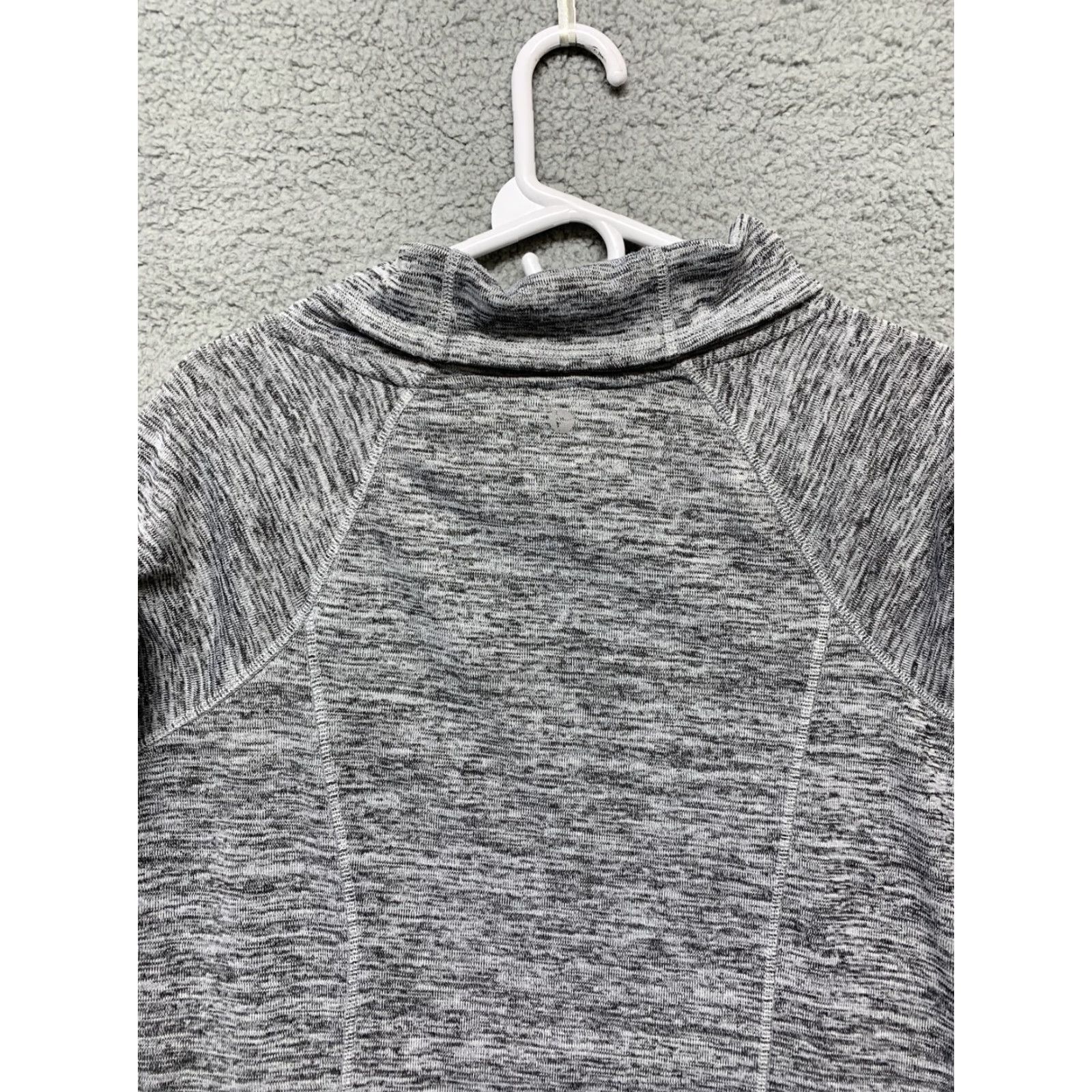 Vintage 90 Degrees Women’s Sz L Pullover Sweatshirt Heather Gray Thumb Holes 2 Pockets Reflex Shirt Mens? Size L / US 10 / IT 46 - 6 Thumbnail