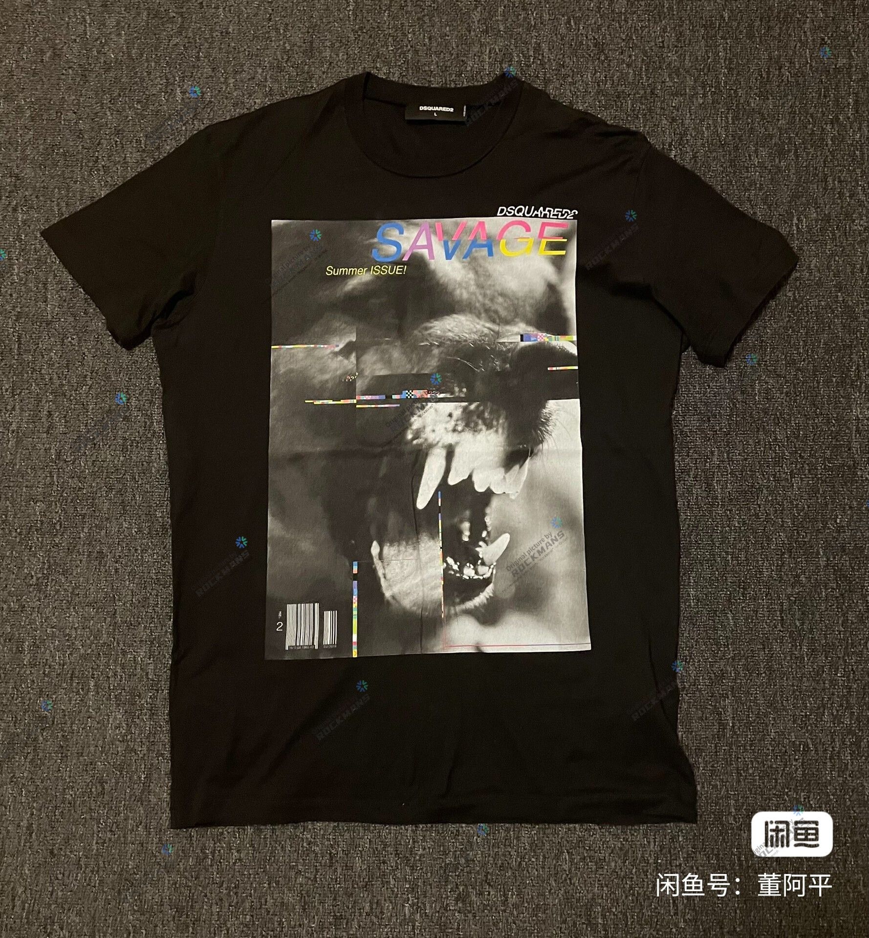 Dsquared2 Dsquared2 Men's Savage print T-shirt Size L Size US L / EU 52-54 / 3 - 4 Thumbnail