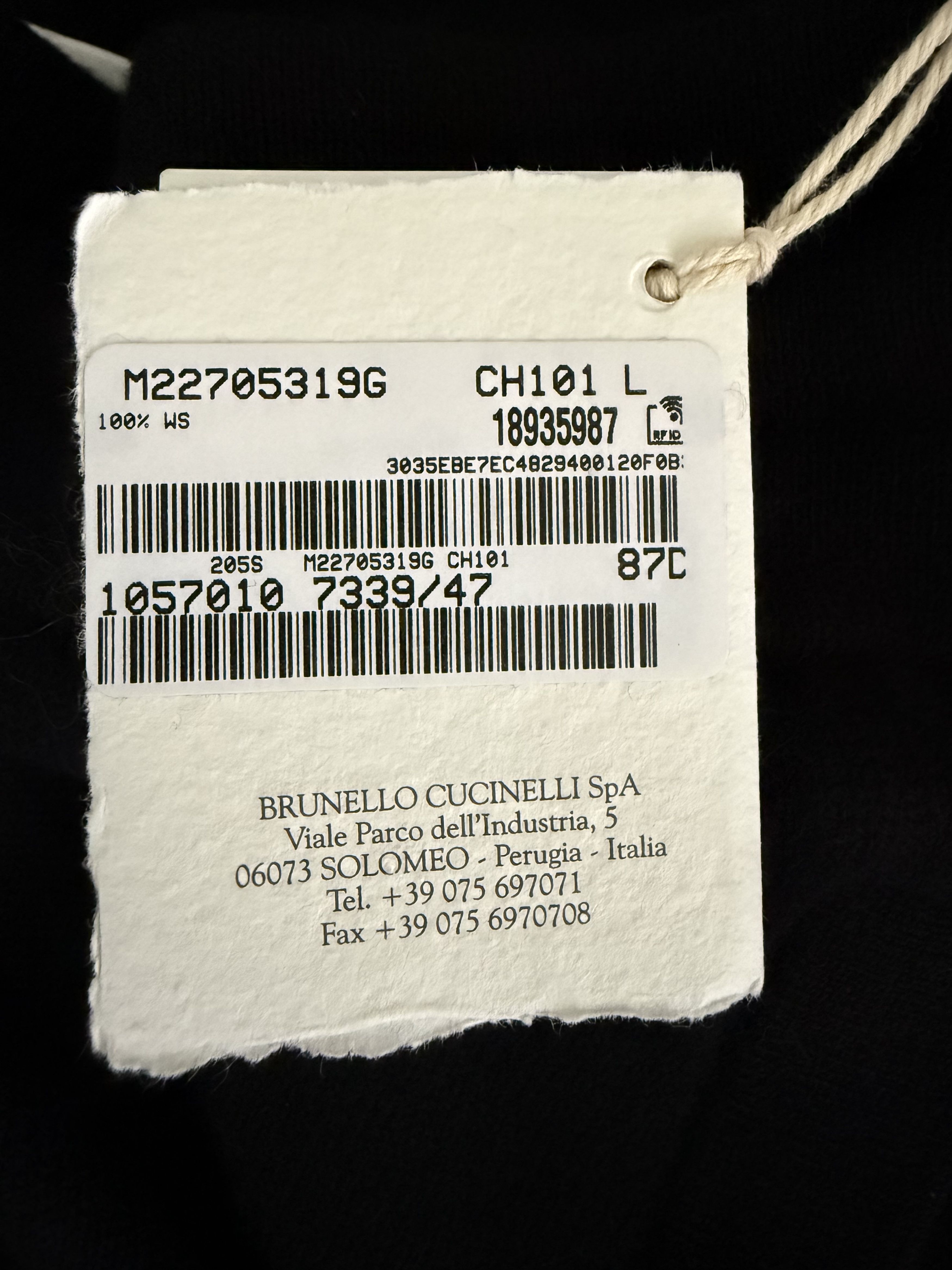 Brunello Cucinelli Premium Cashmere Drawstring Trousers Size US 34 / EU 50 - 14 Thumbnail