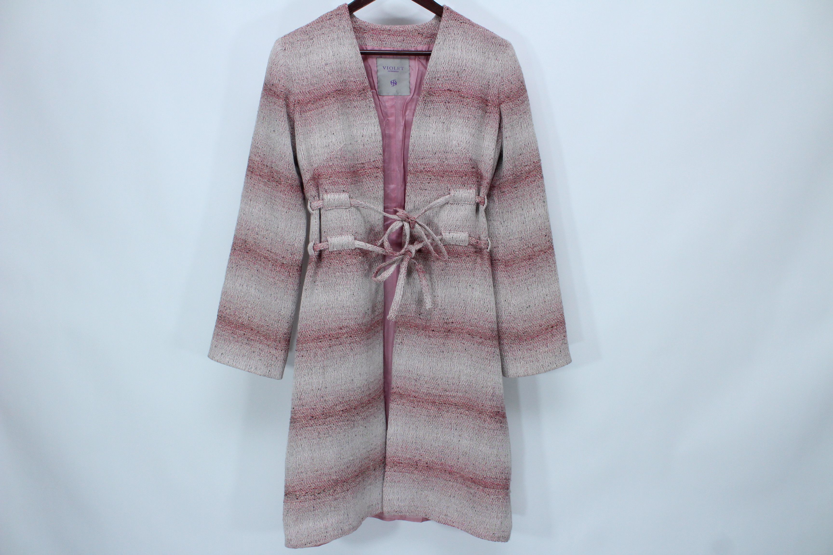 Other Favourbrook Violet Coat Wool Womens Size S Made In UK Size S / US 4 / IT 40 - 1 Thumbnail