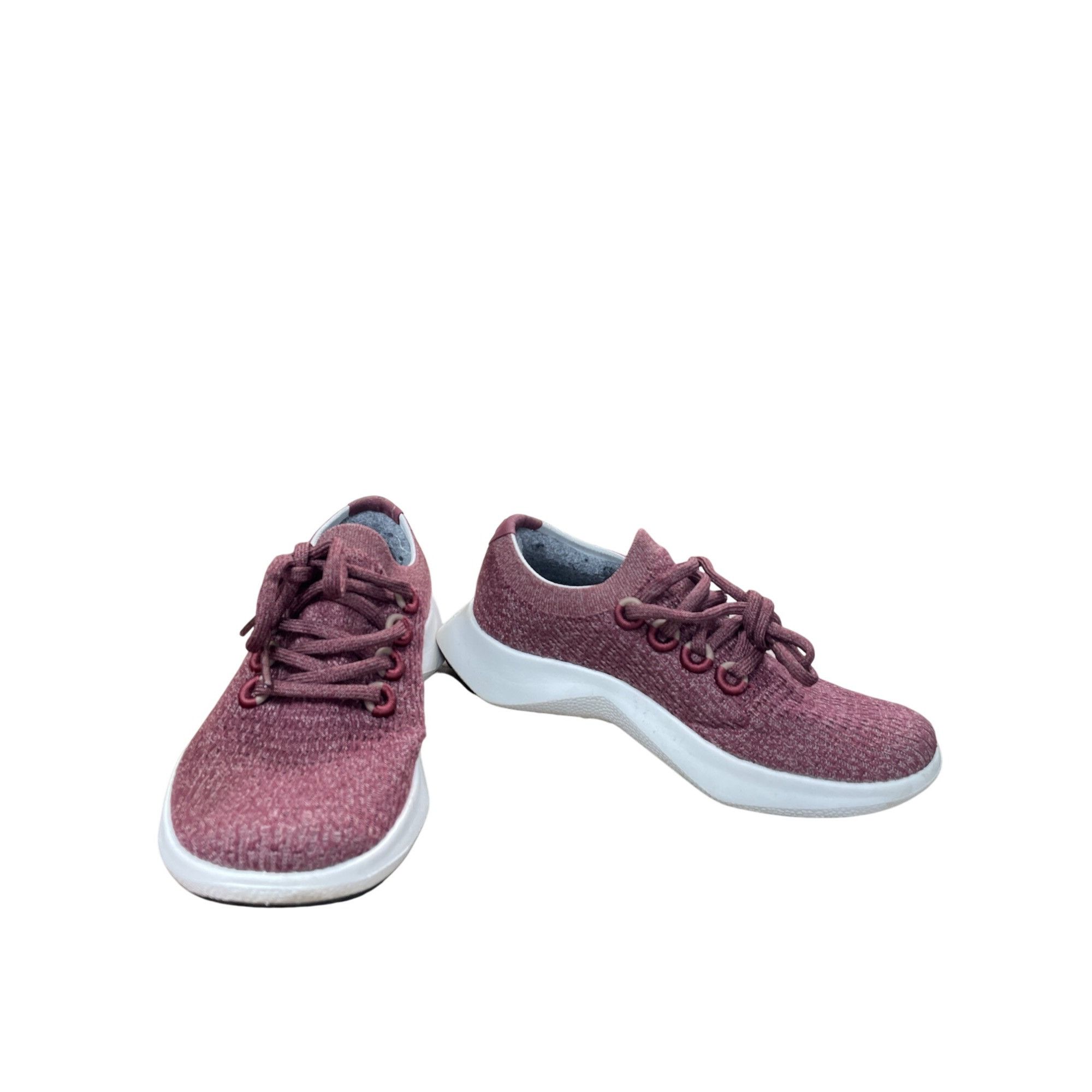 Allbirds Allbirds Womens wool red sneakers shoes size 5 SKU 8881 Size US 5 / IT 35 - 1 Thumbnail