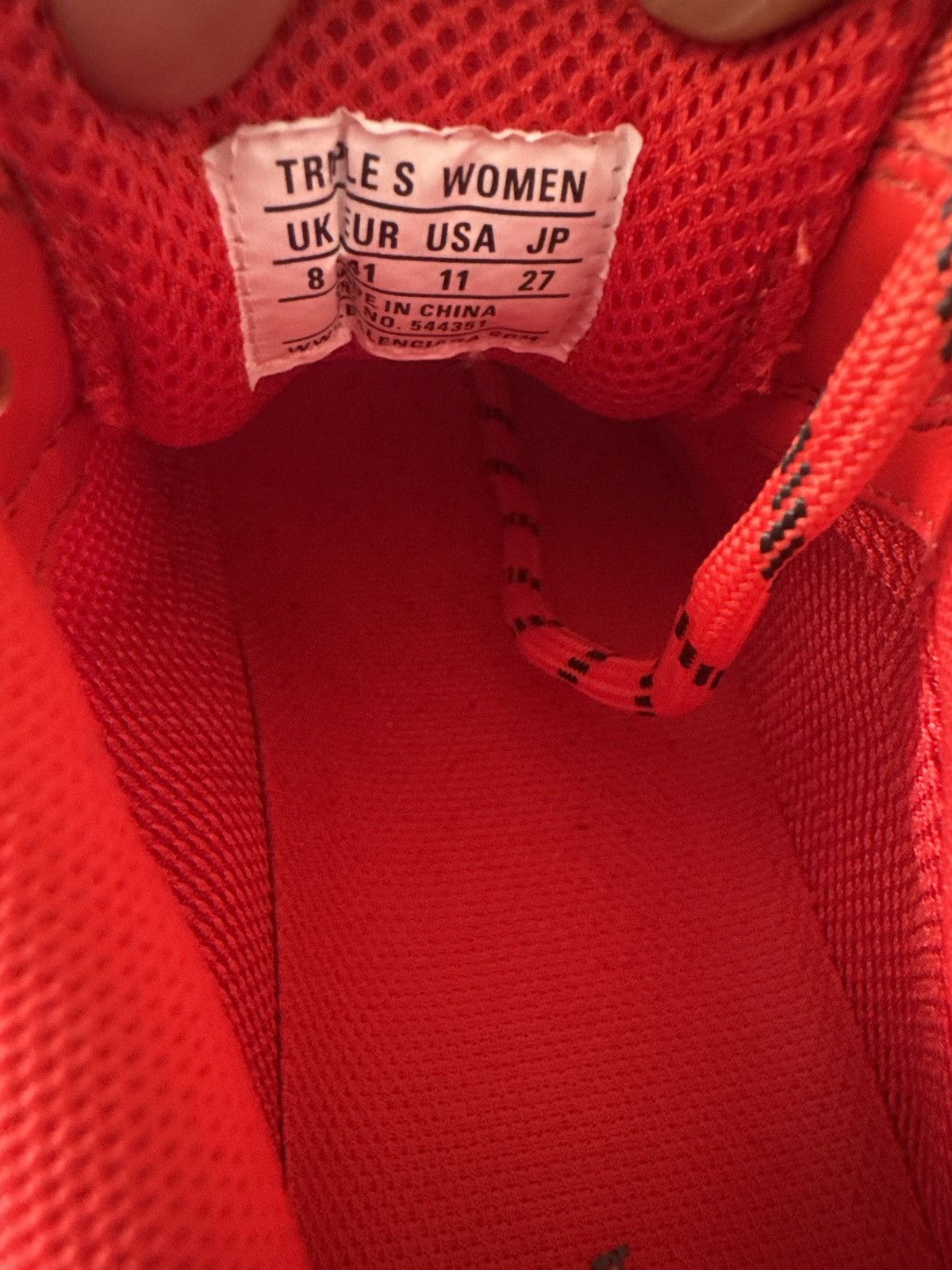 Balenciaga Balenciaga Wmns Triple S Sneaker Size US 10.5 / IT 40.5 - 6 Thumbnail