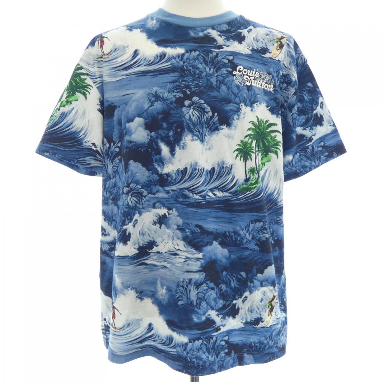 Louis Vuitton Louis Vuitton Louis Vuitton Cotton T Shirt Textile T-Shirts HRY20WNPG DUTY FREE for USA Size ONE SIZE - 1 Thumbnail