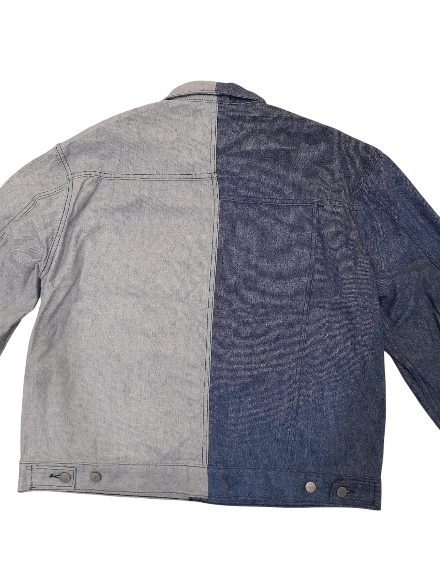 GU × Maison MIHARA YASUHIRO GU x Maison MIHARA YASUHIRO Double Tone Denim Jacket (F478) Size US L / EU 52-54 / 3 - 8 Thumbnail