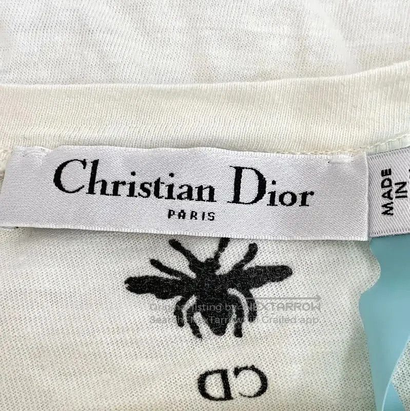Dior Dior White Cotton Women's T. Size M / US 6-8 / IT 42-44 - 5 Thumbnail