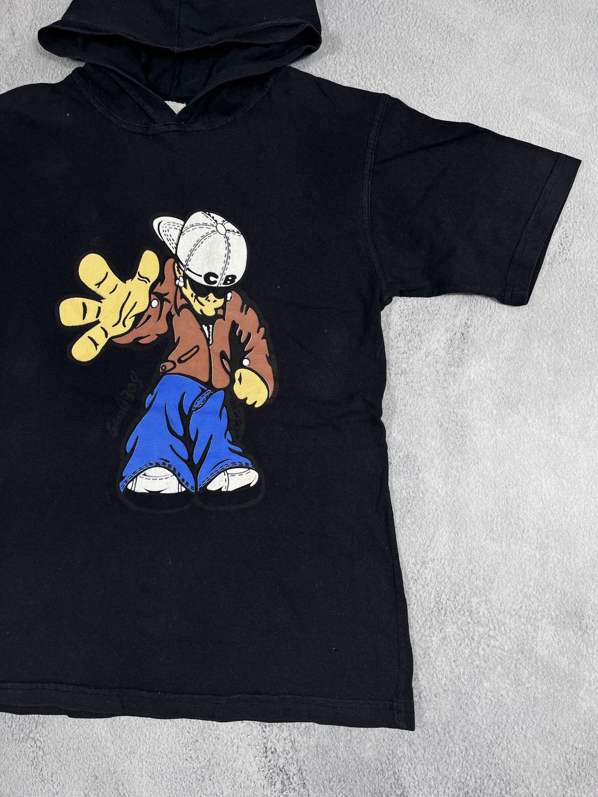 Band Tees Intake Y2K GANGBOY hooded faded big logo tee S Size US S / EU 44-46 / 1 - 3 Thumbnail