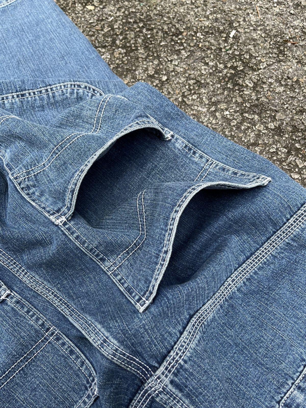 JNCO Y2K Freaks Jorts Baggy Jeans Big Pocket Skater Styled Shorts Size US 34 / EU 50 - 11 Thumbnail